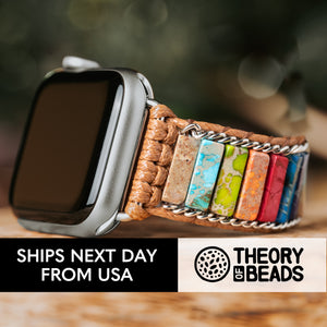 Colorful Seven Chakra Apple Watch Band