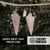 Pink Rose Quartz Heart Earrings