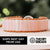 Theory of Beads natural pink opal stone bead single wrap leather bracelet