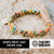 Rainbow jasper beads bracelet 