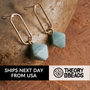 Aqua Ice Amazonite Earrings